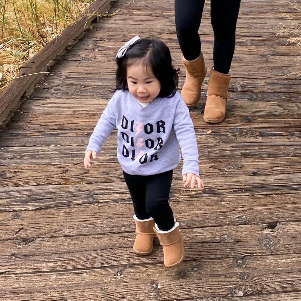 Lightning Crewneck Sweatshirt for Toddler Girl